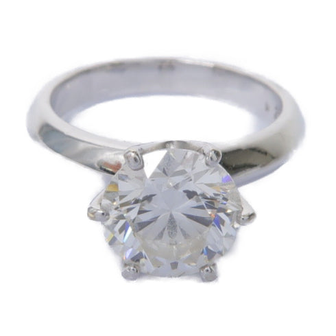 FINE JEWELRY Diamond Ring US#5.5 18K White Gold