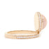 HERMES Diamond Ring US#6 18K Pink Gold