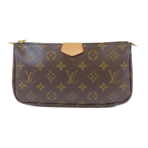 LOUIS VUITTON LV GHW Multi Pochette Accessoires 2 Way Bag M44813 Monogram Brown v1