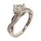 FINE JEWELRY Diamond Ring 18K White Gold US#5.75