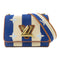 LOUIS VUITTON LV GHW Twist Shoulder Bag M57659 Canvas/Leather Blue/White/Brown