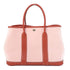 HERMES PHW Garden Party TPM Handbag/Tote Bag Canvas Pink/Red