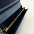 PRADA GHW Long Wallet 1MH132 Calfskin Leather Light Blue