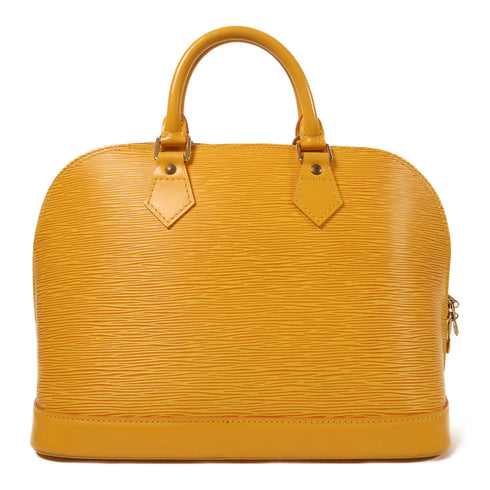 LOUIS VUITTON LV GHW Alma Handbag M52149 Epi Leather Yellow