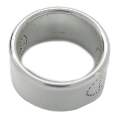 HERMES Eclipse Ruban Ring 925 Sterling Silver US#7