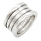 BVLGARI B-zero1 Ring 18K White Gold Bvlgari#51 US#5.5