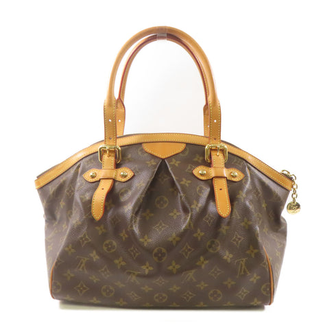 LOUIS VUITTON LV GHW Tivoli GM Shoulder Bag M40144 Monogram Brown v8