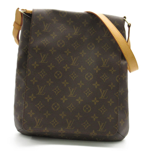 LOUIS VUITTON LV GHW Musette Shoulder Bag M51256 Monogram Brown v2