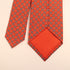 HERMES Tie Ties Silk Red