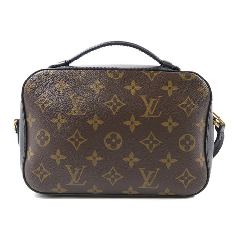 LOUIS VUITTON LV GHW Saintogen 2 Way Bag M43555 Monogram Brown/Black