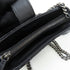CHANEL CC SHW Chain Shoulder Bag Crossbody Patent Leather Black
