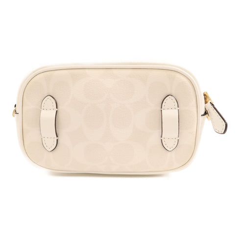 COACH SHW 2 Way Shoulder Waist Bag C2079 Calfskin Leather