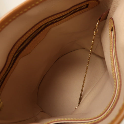 LOUIS VUITTON LV GHW Bucket PM Tote Bag Handbag M42238 Monogram Brown