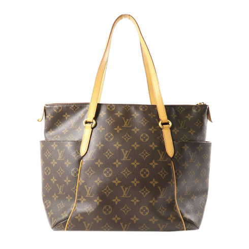 LOUIS VUITTON LV GHW Totally MM Shoulder Tote Bag M56689 Monogram Brown v1