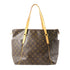 LOUIS VUITTON LV GHW Totally MM Shoulder Tote Bag M56689 Monogram Brown v1