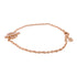 HERMES Finesse Bracelet Diamond 18K Pink Gold