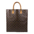 LOUIS VUITTON LV GHW Sac Plat Tote Bag M51140 Monogram Brown