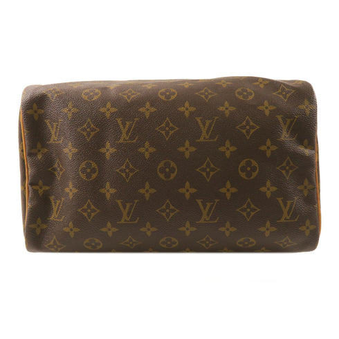 LOUIS VUITTON LV GHW Speedy 30 Handbag M41108 Monogram Brown v1