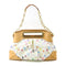 LOUIS VUITTON LV GHW Judy GM 2 Way Bag M40253 Monogram Multicolore White