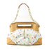 LOUIS VUITTON LV GHW Judy GM 2 Way Bag M40253 Monogram Multicolore White