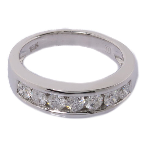 JEWELRY Diamond Ring 18K White Gold US#6