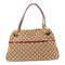 GUCCI GG GHW Shoulder Bag Canvas 121023