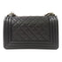 CHANEL CC Boy 20 Chain Shoulder Bag A67085 Calfskin Leather Black