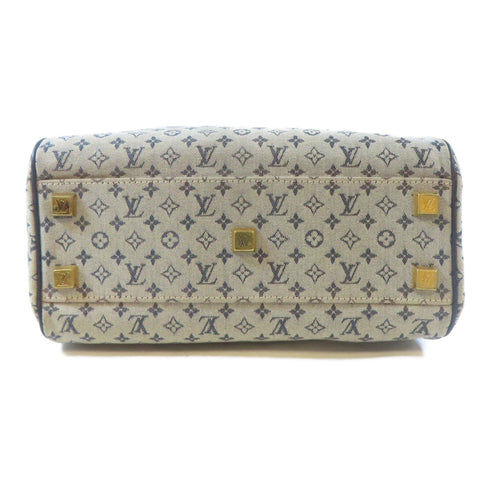 LOUIS VUITTON LV GHW Josephine GM Handbag M92211 Monogram Mini Beige Blue