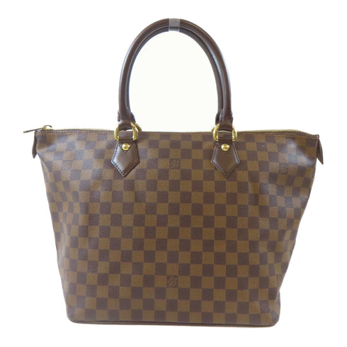 LOUIS VUITTON LV GHW Saleya MM Tote Bag Shoulder Handbag N51188 Damier Brown