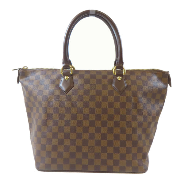 LOUIS VUITTON LV GHW Saleya MM Tote Bag Shoulder Handbag N51188 Damier Brown