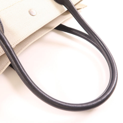 SAINT LAURENT YSL SHW Shoulder Tote Bag Canvas