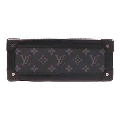 LOUIS VUITTON LV Soft Trunk Shoulder Bag M44730 Monogram Eclipse Black