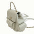 CHANEL Quilted CC Duma Backpack Rucksack Leather AS4399 Grey