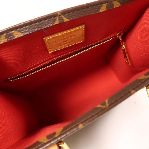 LOUIS VUITTON LV GHW Sac Plat BB 2 Way Shoulder Bag M46265 Monogram Brown