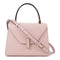 Valextra GHW 2way Shoulder Bag Calfskin Leather Pink