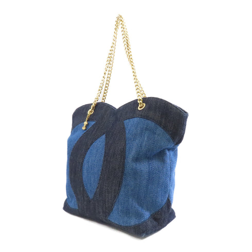 CHANEL CC GHW Chain Shoulder Bag AS3857B10360NM957 Denim Blue
