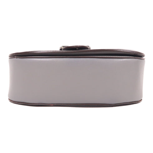 COACH Shoulder Bag G2020-C0749 Calfskin Leather Grey