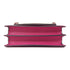 HERMES PHW Mini Roulis Shoulder Bag Evercolor Leather Rose Pourpre