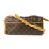 LOUIS VUITTON LV GHW Popincourt Long Shoulder Bag M40008 Monogram Brown v1