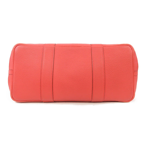 HERMES PHW Garden Party PM Tote Bag Handbag Negonda Leather Bougainvillier