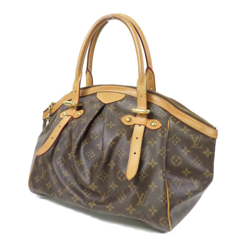 LOUIS VUITTON LV GHW Tivoli GM Shoulder Bag M40144 Monogram Brown v2