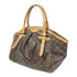 LOUIS VUITTON LV GHW Tivoli GM Shoulder Bag M40144 Monogram Brown v2