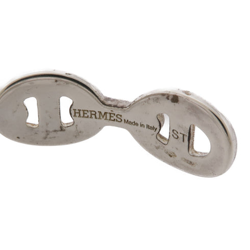 HERMES Chaine D'Ancre Enchainee Bangle Accessories 925 Sterling Silver