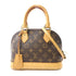 LOUIS VUITTON LV GHW Alma BB 2 Way Shoulder Bag Handbag 53152 Monogram Brown