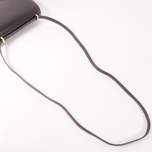 HERMES GHW Constance 24 Shoulder Bag Evercalf Leather Bleu Indigo