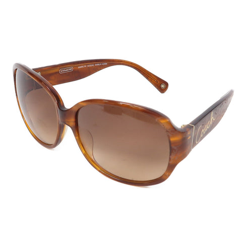COACH Sunglasses PVC Brown