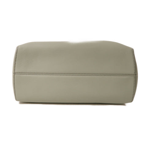 FENDI SHW By The Way 2 Way Shoulder Bag 8B2124-5QJ Calfskin Leather Green Beige