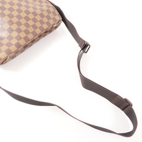 LOUIS VUITTON LV GHW Naviglio Shoulder Messenger Bag N45255 Damier Brown v2
