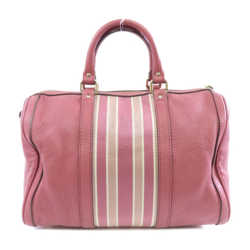 GUCCI GG GHW 2 Way Shoulder Bag Handbag 247205 Calfskin Leather Pink