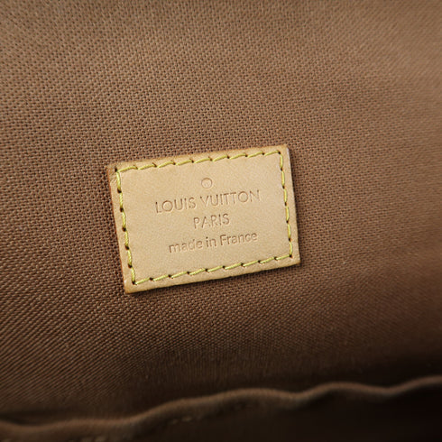 LOUIS VUITTON LV GHW Lockit Horizontal Shoulder Bag M40104 Monogram Brown